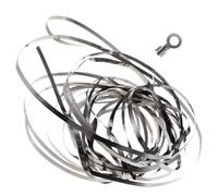 MOKKHNB Tiras Calefactoras para Máquina Selladora Manual, Alambre Calefactor Térmico de 3 Mm y 2 Metros, Elemento de Sellado para Termoselladora al Vacío, Repuesto Compatible para Bolsas