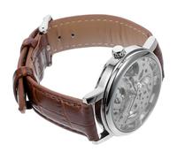 MOKKHNB Winner 036 Reloj Mecánico de Esfera Redonda Hueca para Hombre