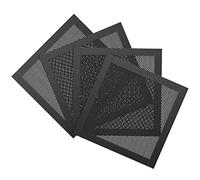MoKo 120 mm PVC PC Radiador Ventilador Filtro de Polvo de Ventilador, 4 Pack Cubierta de Ventilador, Marco Magnético para PC Ventilador de PC, Filtro de Refrigerador de PC, PVC Cubierta antipolvo