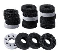 MoKo 18 PZS Anillos de Precisión Compatible con PS5/Steam Deck/PS4/Xbox Series X/S/Xbox One/Switch/Switch OLED/Switch Pro/ROG Ally/Legion Go, 4 Durezas Anillos Esponja Asistencia Control Mando Juego