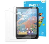 MoKo 2 Cristal Templado + 1 Antirreflejos Protector de Pantalla para 7 Pouces Kindle Paperwhite 12e Gén 2025/2026 & Kindle Colorsoft 2024/2025, Dureza 9H, HD Transparente pour Kobo Aura 2