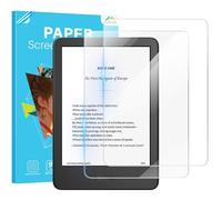 MoKo 2 Pack Protector de Pantalla de Vidrio Templado para Kindle 6'' All-New 11ª Generación 2024/2022, Kindle 10ª Generación 2019, Antiburbujas y Resistente a Arañazos, Dureza 9H HD Transparente