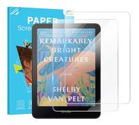 MoKo 2 Pezzi Vetro Temperato Pellicola Protettiva per 7 pollici Kindle Paperwhite 2026/2025 e Kindle Colorsoft 2024/2025, Dureza 9H, HD Transparente, Antiarañazos, Sin burbujas, per Kobo Aura 2