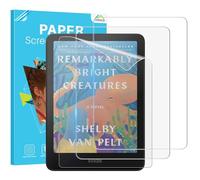 MoKo 2 Piezas Antirreflejo + 1 Vidrio Templado Protector de Pantalla para Kindle Paperwhite 7'' 12ª Generación 2024 y Kindle Colorsoft 2024 & 2025, Anti-Burbujas, Resistente a Arañazos, Dureza 9H, HD