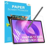 MoKo 2 Piezas Protector Pantalla Paperlike para Lenovo Idea Tab 11" 2025 / Tab M11 / Tab K11, Mat Película Antirreflejos Para Escribir y Dibujar Como en Papel, Alta Sensibilidad