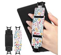 MoKo 2P Correa de Mano para 6-8" eReaders Kindle y Tablets, Negro+Flores