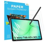 MoKo 3 Piezas Paperlike Protector Pantalla para 11" Samsung Galaxy Tab A11 Plus/A11+ 2025, Antirreflejos, Escribe y Dibuja, Papel Protector para Samsung Tab A9 Plus/A9+ Funda