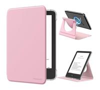 MoKo 360° Funda Giratoria para 6" Kindle 11ª Generación 2024/2022, Rosa
