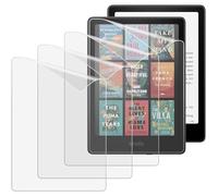 MoKo 4 Pack Protector de Pantalla para Kindle Paperwhite 7 pulgadas 12ª Generación 2024 y Kindle Colorsoft Signature Edition, Anti-Resplandor PET Protectora de Pantalla Mate para Boox Go 7,Kobo Libra