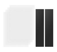 MoKo 400×300mm DIY Filtro Antipolvo para Caja PC, Rejilla Antipolvo, 4 PZS