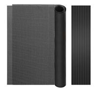 MoKo 400x300 mm DIY Filtro de Polvo para Caja de Computadora, 2 PZS Rejilla Antipolvo de PVC Malla de Filtro PC Ultrafina, Bricolaje Cubierta Antipolvo Recortable para Ventilador de Ordenador, Negro
