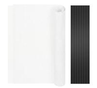 MoKo 400x300 mm DIY Filtro de Polvo para Caja de Computadora, 2 PZS Rejilla Antipolvo de PVC Malla de Filtro PC Ultrafina, Bricolaje Cubierta Antipolvo Recortable para Ventilador de Ordenador, Blanco