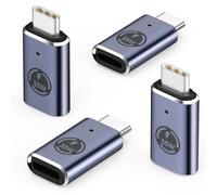 MoKo 4PZS Adaptador Lightning a USB C, Adaptador iPhone a Tipo C para 15/16 Pro/16 Pro Max/16 Plus, iPad, Galaxy S24/S23, Carga Rápida/Transferencia Datos, NO para Auriculares/Audio/OTG, Gris 35W