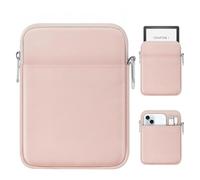 MoKo 6-7" eReader Sleeve Bag para 7" ereader Colorsoft Signature Edition, All-New 6" ereader 11th Gen 2022/10th Gen 2019/8th Gen 2016, 6.8" ereader Paperwhite 11th/10th Gen 2021/2018, Rosa