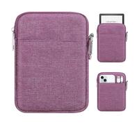 MoKo 6-7" eReader Sleeve Bag para 7" ereaderColorsoft Signature Edition, All-New 6" ereader 11th Gen 2022/10th Gen. 2019/8th Gen. 2016, 6.8" Paperwhite 11th/10th Gen 2021/2018, Morado