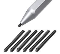 MoKo [6 PZS Pen Tips para Surface Pen, Compatible con Surface Pro 2017 y 4, Punta de Lápiz Reemplazable de Goma Flexible Tipo HB para Escritura y Pintura