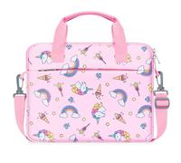 MoKo 7-8 Pulgadas Niños Tablet Funda de Transporte para Fire 7 Kids, Fire HD 8 Kids Pro, Todas Las Versiones de Fire 8/7 Kids Edition, Tablet Bolsa con Correa para el Hombro,Unicornio Rosado