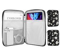 MoKo Funda Protectora 9-11" para iPad Pro 11 M4 2024, 11" iPad Air M2 2024, iPad 10th 10,9 2024/iPad Air 5/4 10,9, Galaxy Tab S9/S8/A8/A7 2022-Magnolia