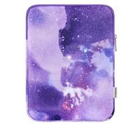 MoKo 9-11" Funda Tableta Portátil para iPad Air M2 2024/Air 5/4 10,9, iPad Pro 11 M4 2024, iPad 10 2024/9/8/7, iPad 9,7, Galaxy Tab S9/S8 11 2023/A 10,1, Surface Go 2 10,5",Cielo Estrellado Morado