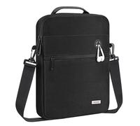 MoKo 9-11 Inch Funda para Tabletas, Funda Blanda Impermeable Compatible con iPad Air 5/4th 10.9",iPad Pro 11 inch, iPad 9/8/7th 10.2,iPad 10th Generation 10.9,Tab S8 11" con Orificio Auriculares,Negro