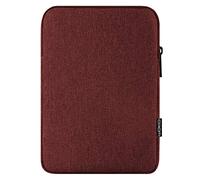MoKo 9-11 Pulgadas Funda de Transporte con Correa para el Hombro para iPad Air M3, iPad A16 2025, Pro 11 Pulgadas, iPad 10/9/8/7th Gen, Tab S8/S9 11", Vino Rojo
