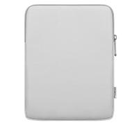 MoKo 9-11 Pulgadas Tablet Funda Bolsa de Transporte se Adapta a la Nueva 11" iPad Air M3, iPad A16 2025, iPadPro 11 M4, Air 5/4/3, iPad10/9/8. Gen, Tab S8/S9 11", Blanco Gris