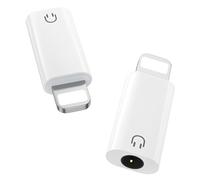Moko Adaptador Lightning a Auriculares Audio 3,5 mm (Solo Escucha)