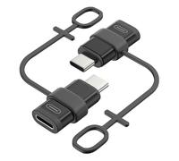 MoKo Adaptador Lightning a USB C, 2 PZS Adaptador de iPhone a Tipo C con Carga Rápida de 36W para iPhone 16/16 Pro/15 Pro Max/15 Plus, Galaxy S24/S23, iPad, NO para Auriculares/OTG, Negro