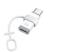 MoKo Adaptador Lightning a USB C Audio, Adaptador Lightning a USB Tipo C para Auriculares para iPhone 16 15 Pro MAX Plus, iPad Air/Pro/Mini, No para Carga/Transferencia de Datos, Blanco