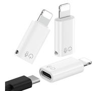 MoKo Adaptador USB-C a Lightning Audio para dji Mic Mini, iPhone a USB-C