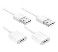 MoKo Cable De Carga Compatible Con Apple Pencil 1.ª Gen, Paquete De 2, Blanco