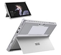 MoKo - Carcasa compatible con Microsoft Surface Pro 7 / Pro 6/Pro 5/Pro 2017/Pro 4/Pro LTE, funda protectora resistente todo en uno con soporte para bolígrafo, pulsera, compatible con teclado QWERTY -