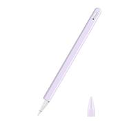 MoKo - Carcasa para Apple Pencil Pro/2ª generación, Funda Protectora para lápiz Capacitivo de Silicona, Tapa de lápiz Capacitivo con Puntas de Repuesto y Clip Integrado, Taro, Color Morado