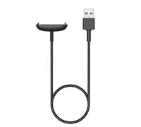 MoKo Cargador Compatible con Fitbit Inspire 3, Base de Carga Magnético con Cable de Carga USB de 1 M, Negro