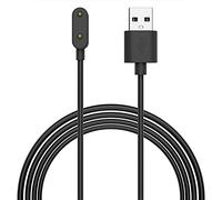 MoKo Cargador Compatible con Huawei Watch Fit 3/2/Fit/Mini/New, Huawei Band 10/9/8/7/6/6 Pro, Honor Band 9/7/6 - Base de Carga Magnético con Cable de Carga USB 100 cm, Negro