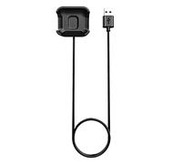 MoKo Cargador Compatible con Xiaomi Mi Watch Lite/Redmi Watch, Base de Carga Portátil con Cable de Carga de USB 100cm, Negro