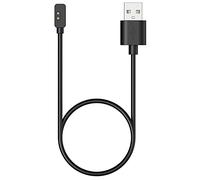 MoKo Cargador Compatible con Xiaomi Redmi Watch 3/2 Lite/Redmi Smart Band Pro/Mi Band 7 Pro, Base de Carga Magnética con Cable de Carga USB de 100 cm, Negro