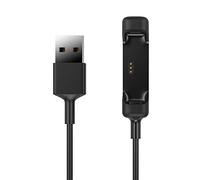 MoKo Cargador con Botón de Reinicio Compatible con Fitbit Flex 2, Base de Carga de Repuesto con Cable de Carga USB de 1 m, Negro