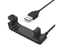 Moko Cargador para Garmin Forerunner 220 Charger Dock, Cargador de Reloj Inteligente con 1m Cable de USB de Carga y Sincronización de Datos, para Garmin Forerunner 220 Smart Watch, Negro