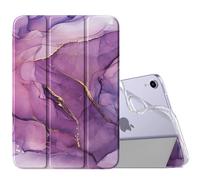 Moko Case Fit Nuevo iPad Mini 6 2021 (sexta generacin 8.3 pulgadas) TPU suave TPU translcido Tapa trasera delgada delgada Folio de stand de concha