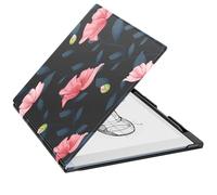 MoKo Caso for Remarkable 2 Tablet Carcasa Protectora Dura y Ligera con Soporte Incorporado para Lápiz, Tableta Funda Folio Inteligente para Remarkable 2 Tableta 10,3" Versión 2020, Negro & Rosa