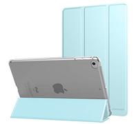 MoKo Compatible con New iPad Mini 5th Generation 7.9" 2019/iPad Mini 4 2015 Funda, Delgado y Ligero Protector con Magnética Función de Cargar/Par y Auto Sueño/Estela, Azul Claro