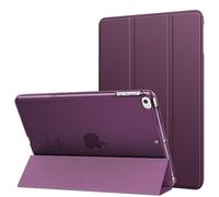 MoKo Compatible con New iPad Mini 5th Generation 7.9" 2019/iPad Mini 4 2015 Funda, Delgado y Ligero Protector con Magnética Función de Cargar/Par y Auto Sueño/Estela, Morado Oscuro