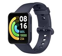 MoKo Correa Compatible con Redmi Watch 2 Lite/Xiaomi Poco Watch, Pulsera Deportiva de Repuesto de Silicona Suave para Mujeres Hombres, Azul Medianoche