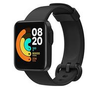 MoKo Correa Compatible con Xiaomi Mi Watch Lite/Redmi Watch, Pulsera Deportiva de Repuesto de Silicona Suave - Negro