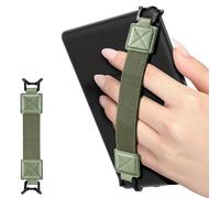 MoKo Correa de Mano Delgada para Kindle eReaders, Fire Tablet, Kobo/Voyage/Lenovo/Sony E-Book Tablet, Negra, Versátil, Alta Elasticidad, Soporte Ligero de Agarre de Dedo, Celadon