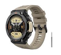 MoKo - Correa de reloj compatible con Amazfit T-Rex 2, correa de reloj de silicona suave para T-Rex 2, 140 mm a 221 mm, Silicona
