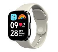 MoKo Correa Deportiva Compatible con Redmi Watch 3 Active, Marfil Blanco