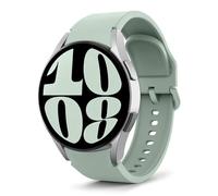 MoKo Correa Deportiva Compatible con Samsung Galaxy Watch 7 FE 6 5 4 40mm 44mm/Watch 4 6 Classic 42mm 46mm 43mm 47mm/5 Pro 45mm, 20mm Pulsera de Silicona Suave para Hombre Mujer, Verde Claro