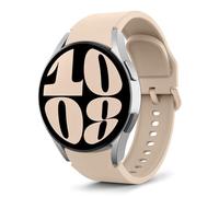 MoKo Correa Deportiva Compatible con Samsung Galaxy Watch 7 FE 6 5 4 40mm 44mm/Watch 4 6 Classic 42mm 46mm 43mm 47mm/5 Pro 45mm, 20mm Pulsera de Silicona Suave para Hombre Mujer, Rosa Claro